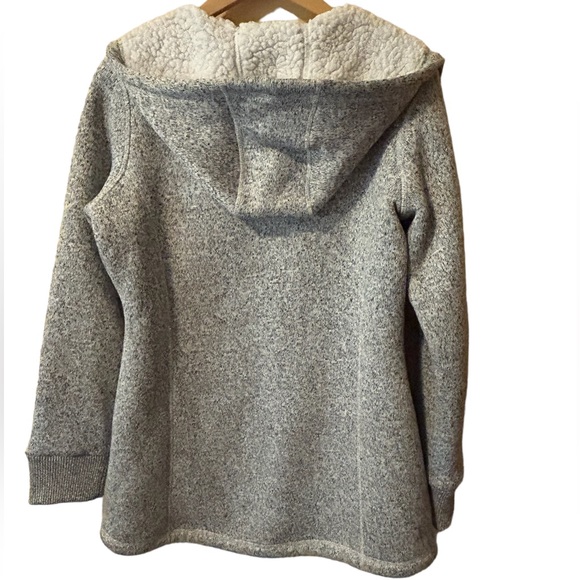 Freedom Trail By Kyodan - Sherpa Long Gray Coat - Picture 7 of 12